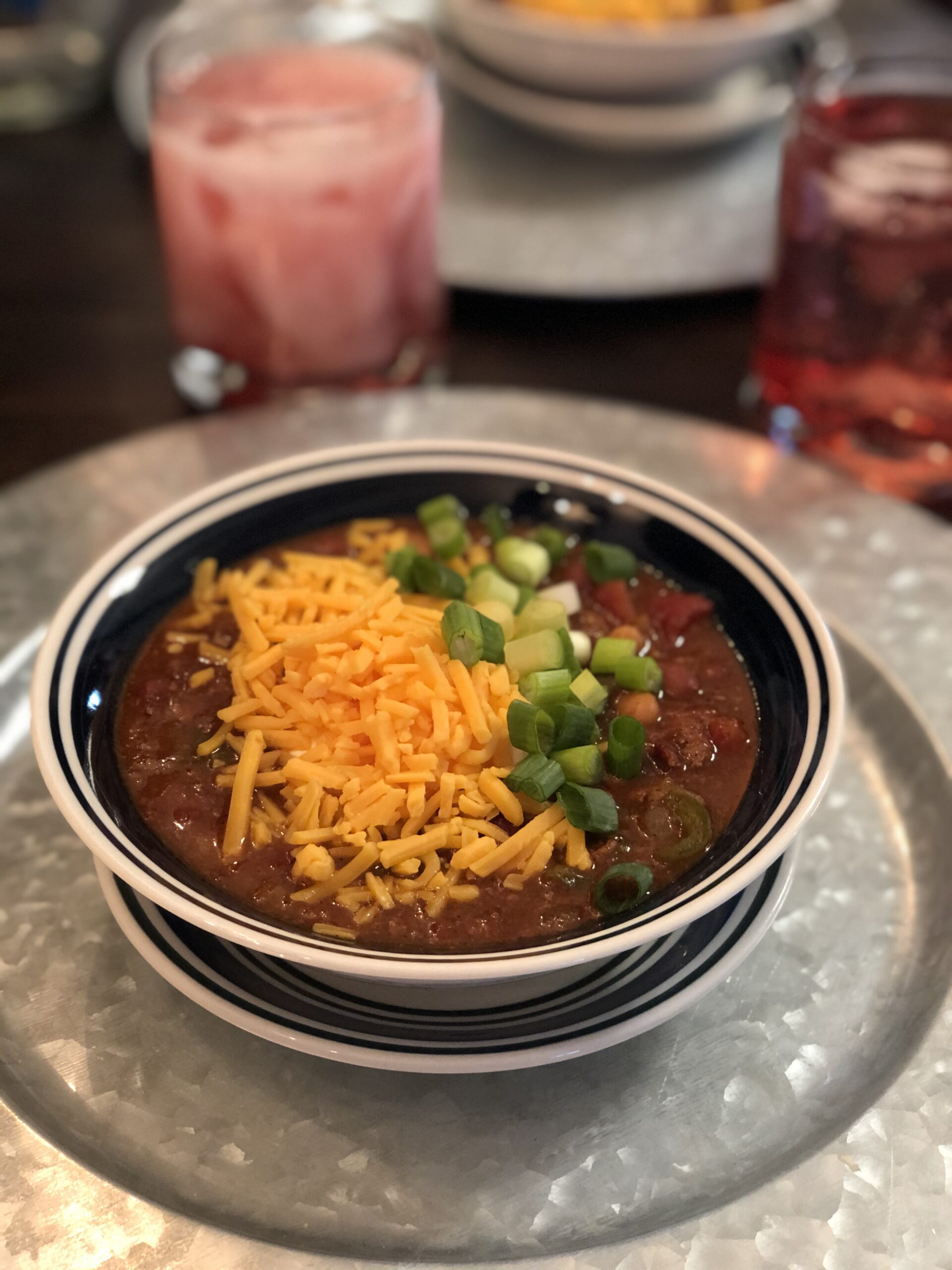 Turkey Chili | Easy Chili Recipe | Crockpot Recipe | Chili Recipe | Easy Chili Recipe | Rainbow Turkey Chili | This yummy and deep-flavored chili is sure to be a hit with anyone (and it has a crazy secret ingredient!) Find the recipe at SixCleverSisters.com