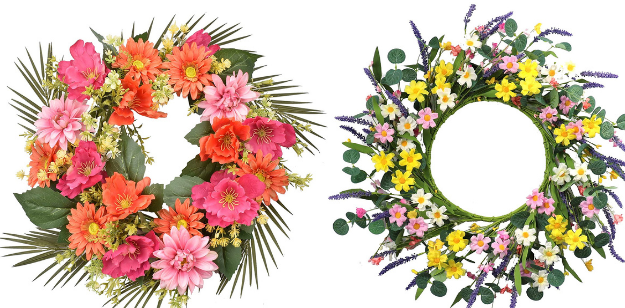 14 Wreaths that Welcome Spring (all on Amazon!)