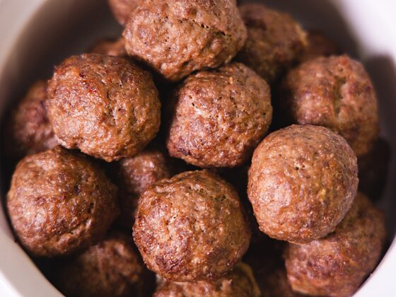 Easy Greek Style Meatballs