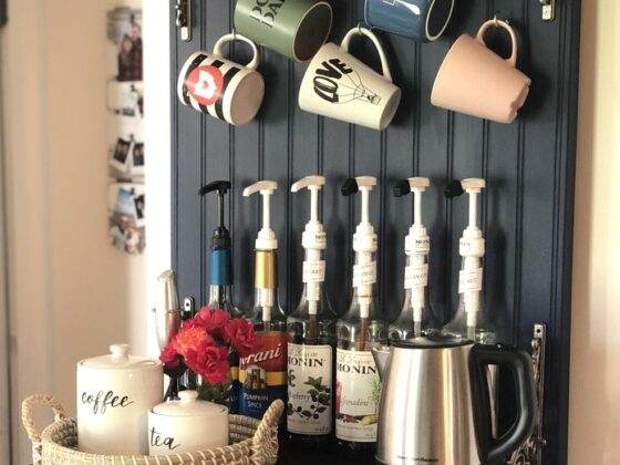 How I Transformed My Coffee Bar