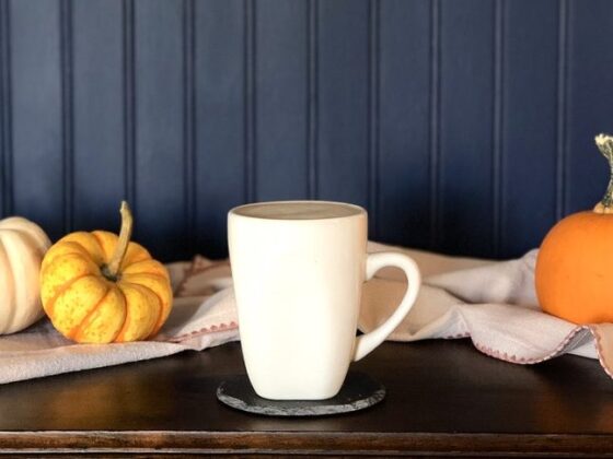 Pumpkin Oatmilk Steamer