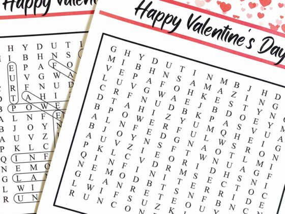 Valentine’s Day Word Search
