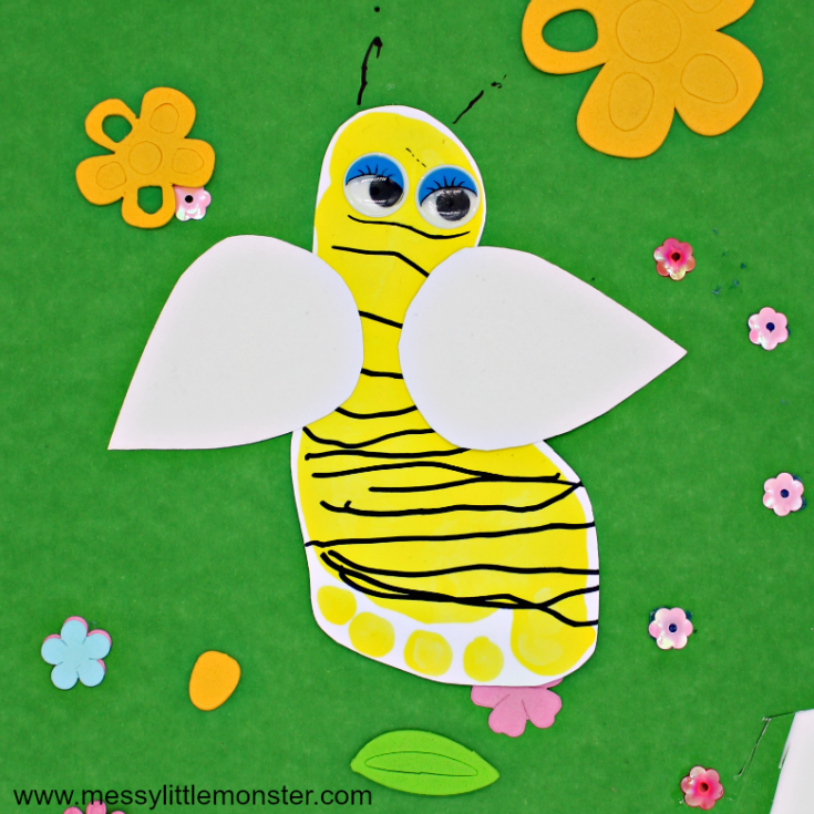 Bee Crafts for Kids | Bee Craft Ideas for Toddlers | Bee Craft Activities | Bee Craft Ideas | Looking for a fun bee craft for the kids to make or a fun bee craft to go with your insect study or study on pollination? These bee craft ideas are wonderful! There are a lot of different ideas for different ages of kids and skill level. #bee #crafting #kidsactivities #craft #ideas #craftsforkids #craftideas