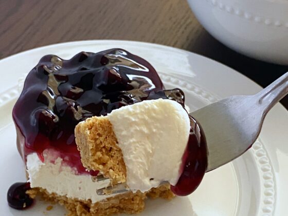 No-Bake Blueberry Cheesecake
