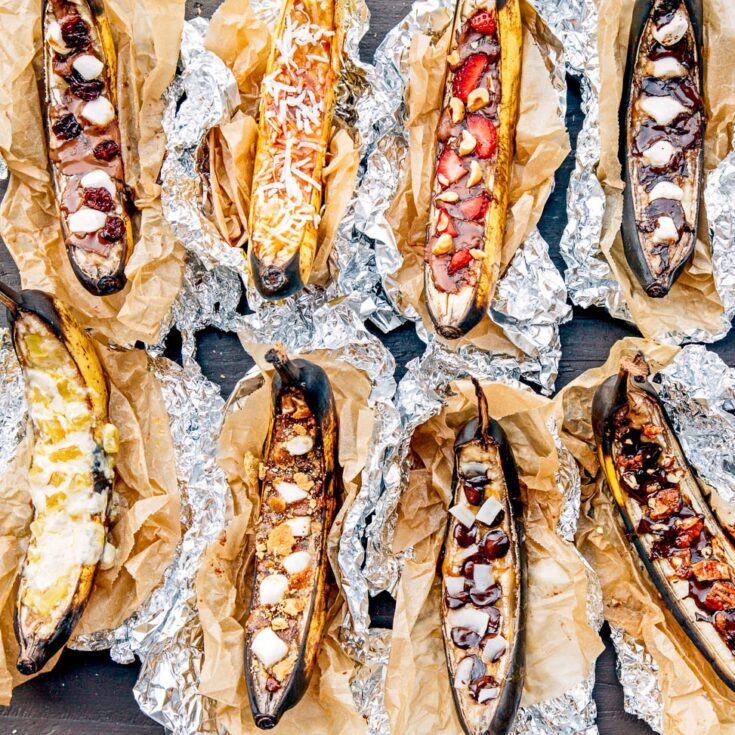 Image for Campfire Banana Boats 9 Ways