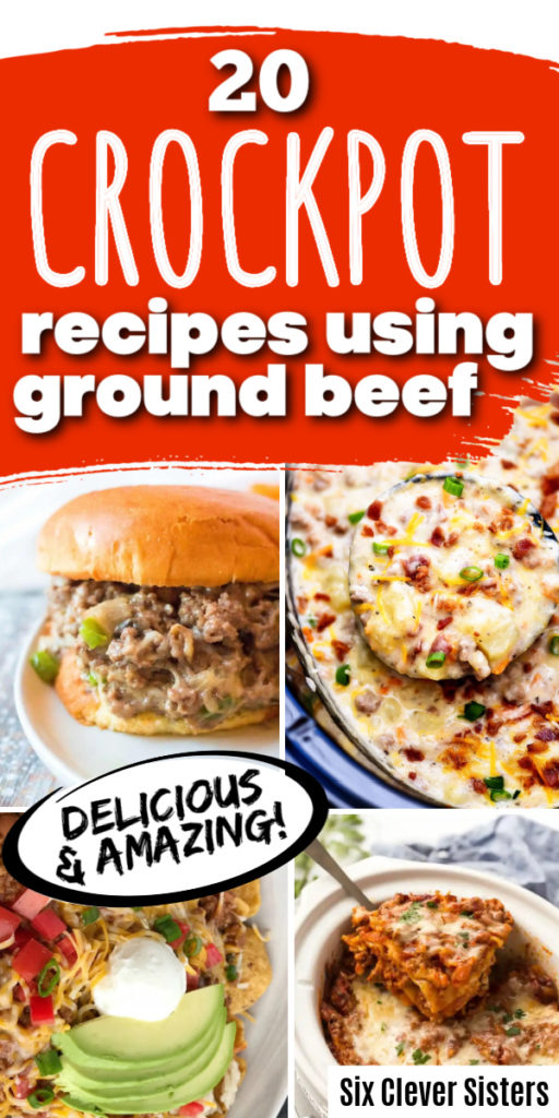 ground beef crockpot recipes | Slow cooker recipes using hamburger
