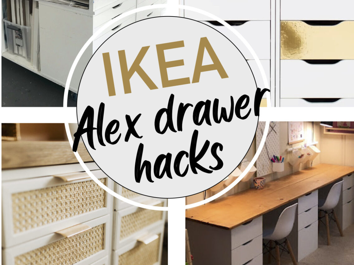 Ikea Alex Drawer Desk Hacks