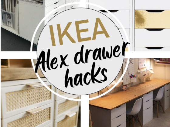 Ikea Alex Drawer Desk Hacks