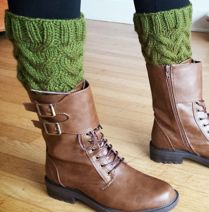 20 Stylish Knit Boot Cuff Patterns