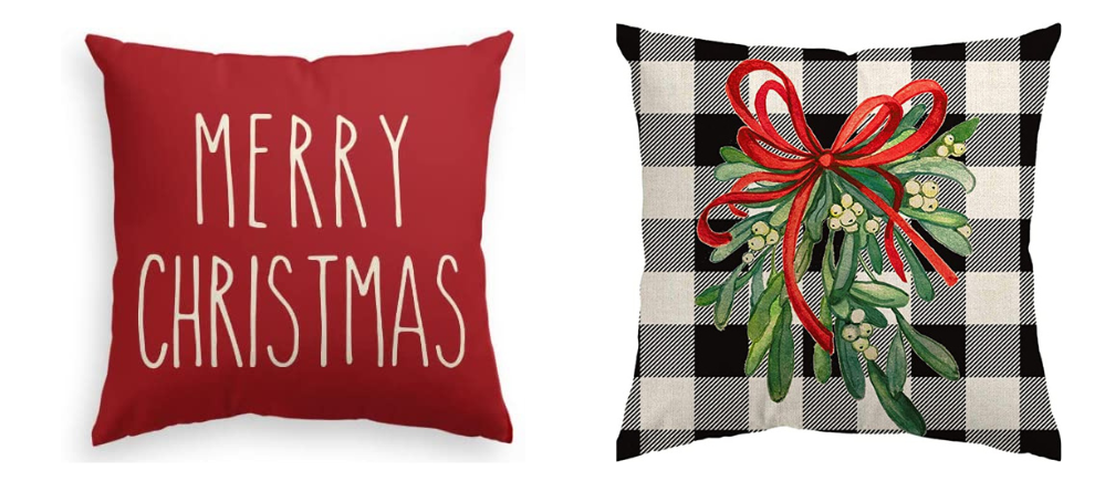 Christmas Pillow Covers for Cheap!