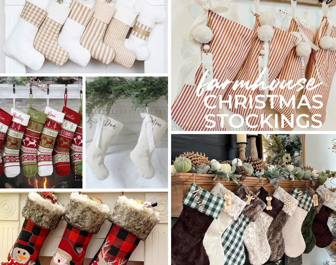 Farmhouse Christmas Stockings