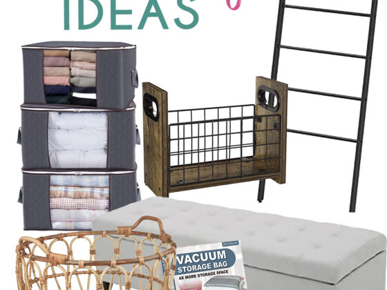 14 Blanket Storage Ideas that are Practical!