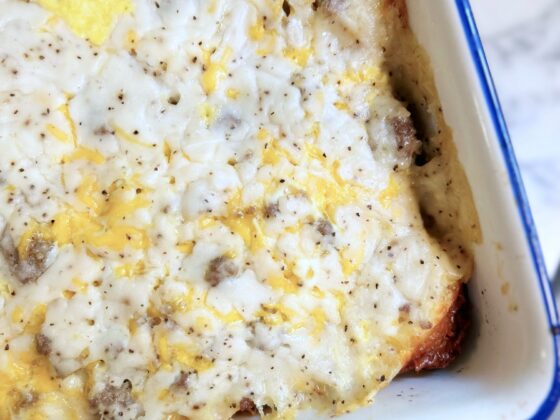 Biscuits & Gravy Casserole