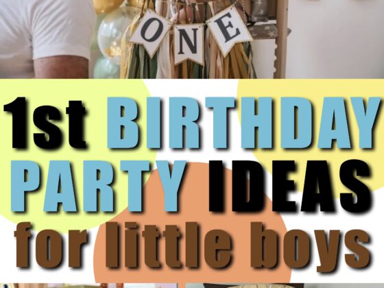 First Birthday Party Ideas for Boys