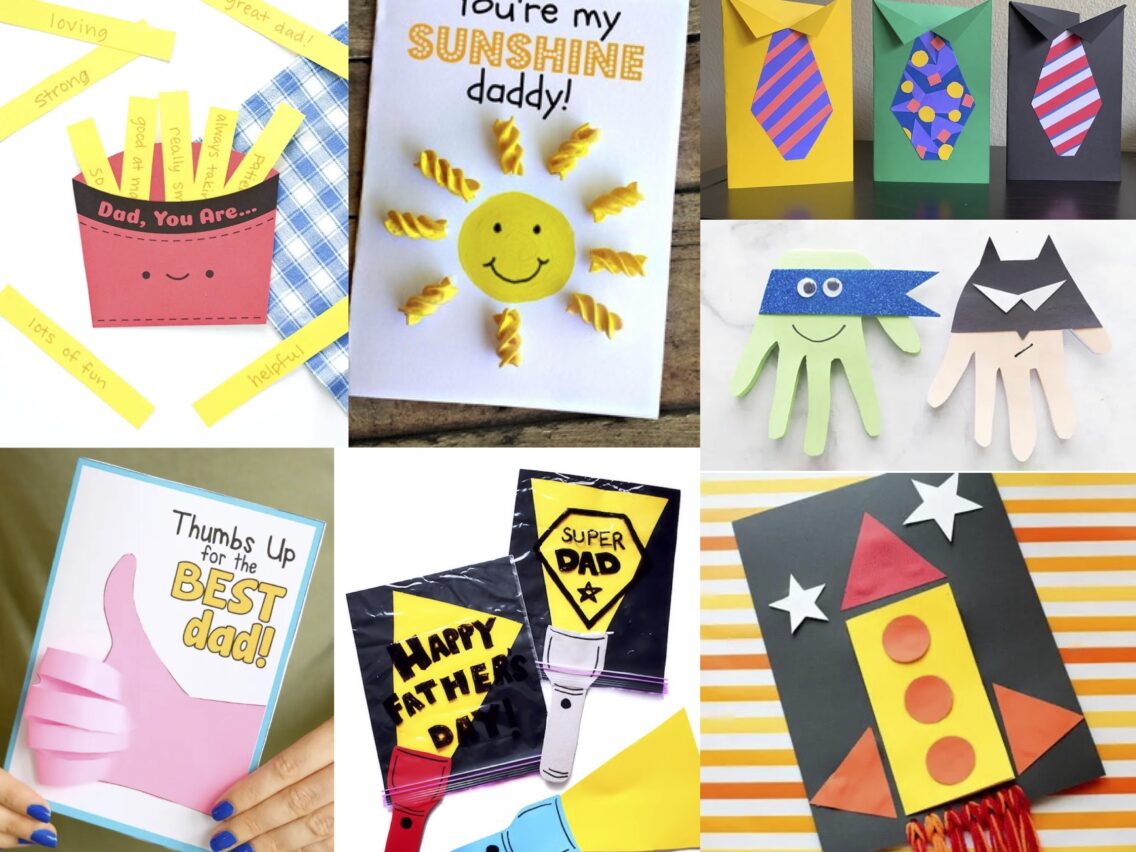 20 DIY Fathers Day Cards That Will Make Dad Smile