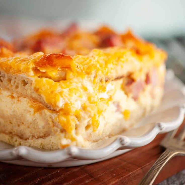 Image for Overnight English Muffin Breakfast Casserole
