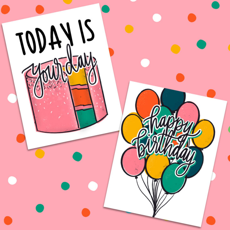 Free Printable Birthday Cards | Free Printable Cards for Her | Free Printable Cards for Him | Free Printable Cards for Kids | Free Printable Birthday Cards Funny | Free Printable Birthday Cards to Color | Are you tired of the same old boring birthday cards you find at the store? Look no further than free printable birthday cards! With a wide variety of designs and styles available online, you can find the perfect card to fit any personality or occasion. #birthday #cards #diy #freeprintable #printables #happybirthday #celebrate