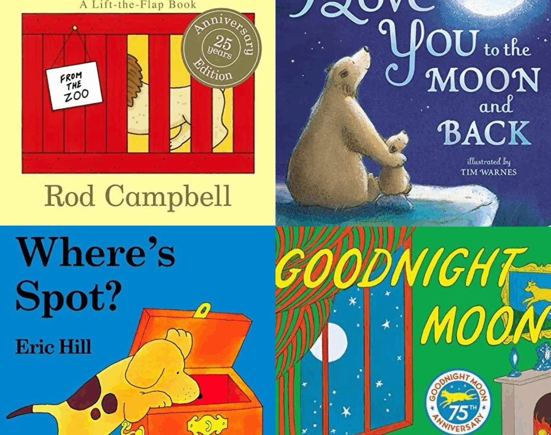 My Favorite Board Books for Babies all found on Amazon