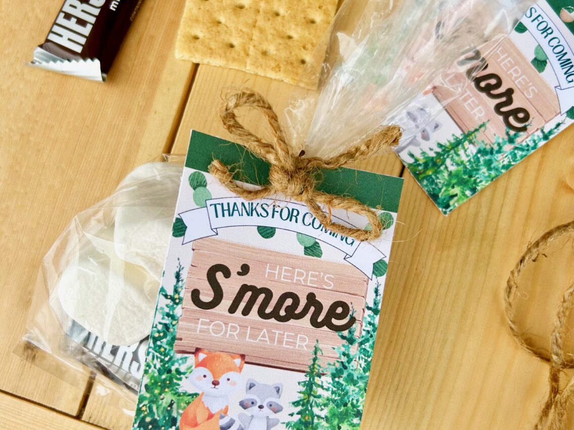 Woodland Shower Favor FREE PRINTABLE!