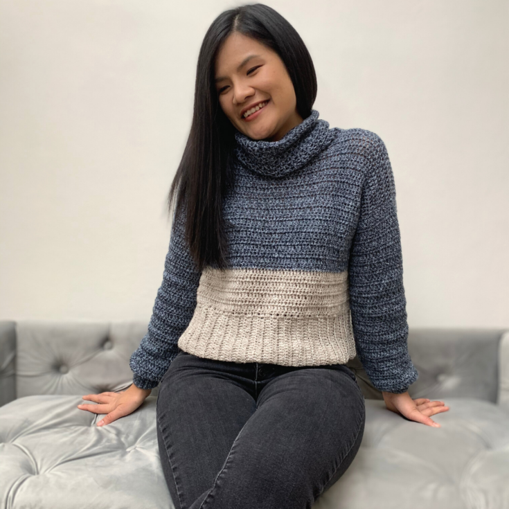 Image for Crochet Turtleneck