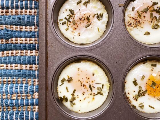 The Most Simple Oven-Baked Eggs