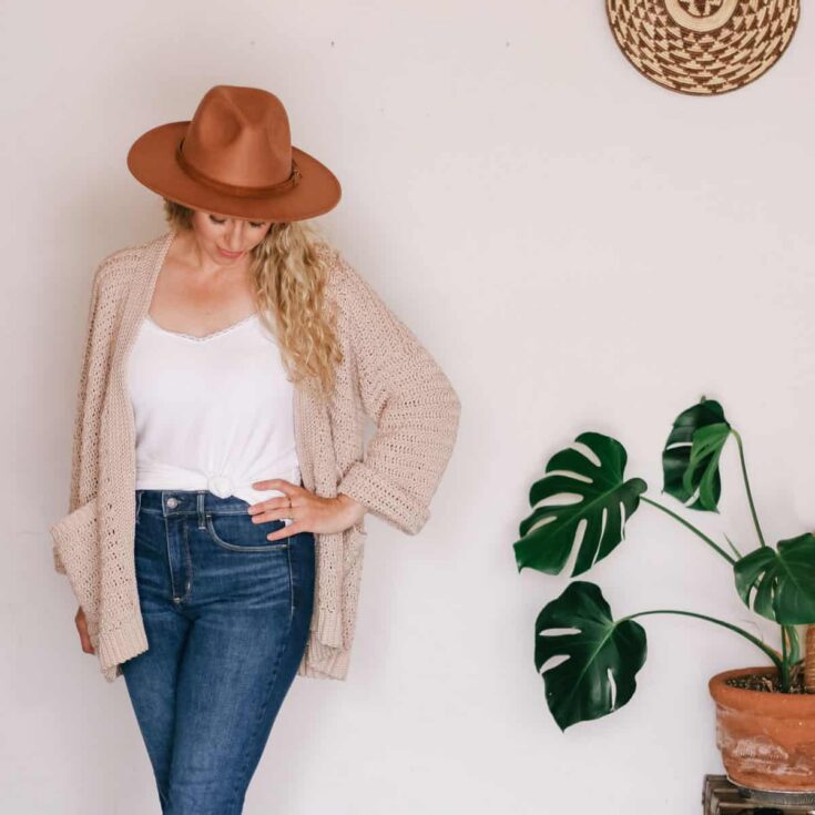 Image for Easy Seamless Crochet Cardigan