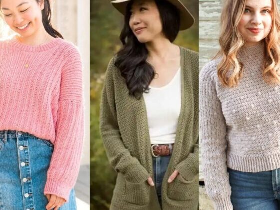 30 Free Crochet Sweater Patterns