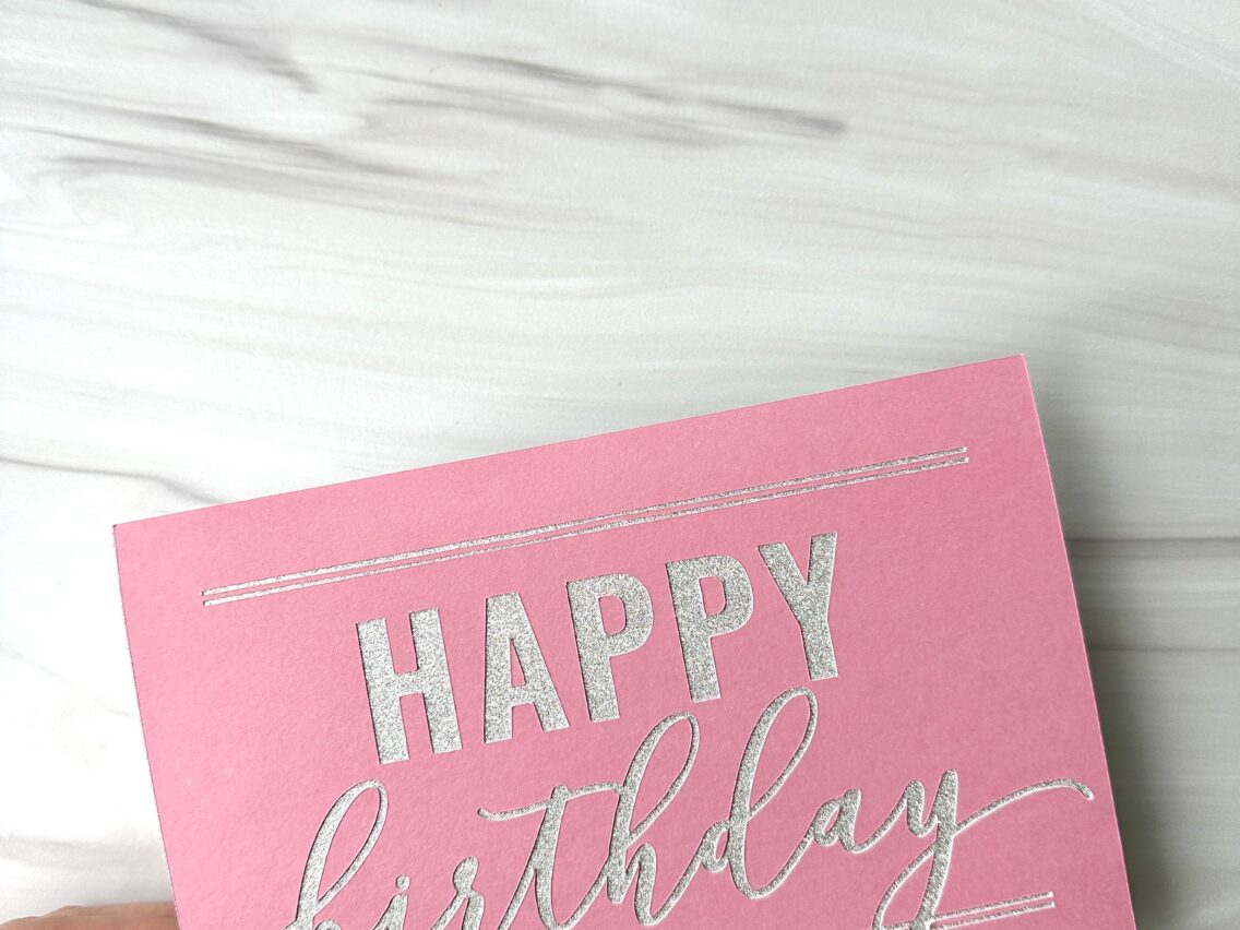 Cricut Birthday Card Ideas