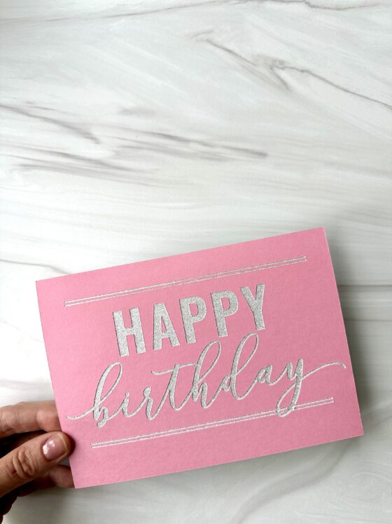 Cricut Birthday Card Ideas