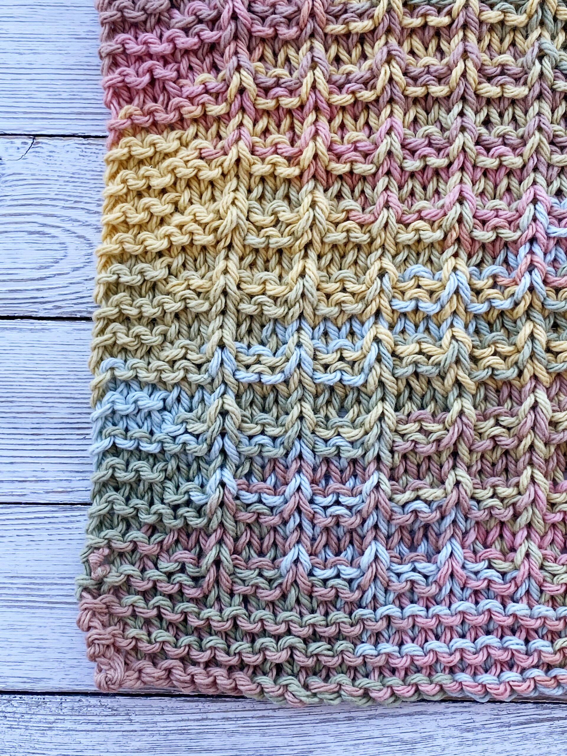 25 Free Knit Dishcloth Patterns - some of the best and easiest! - Six ...