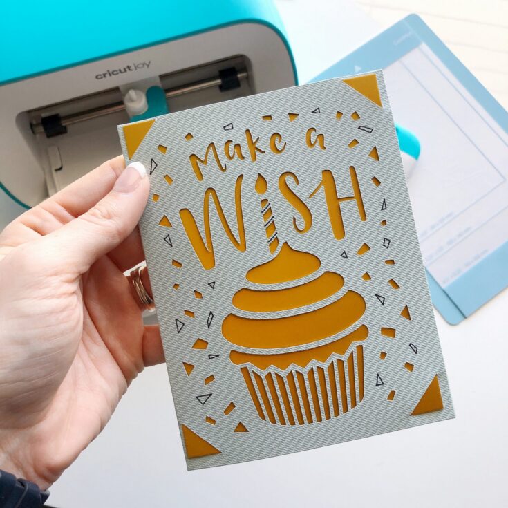 Image for Birthday Card With Cricut Joy, by Organized-ish