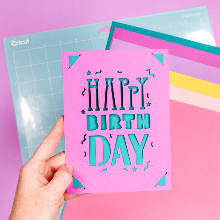 Image for Easy Cricut Cards with NO Card Mat Required!