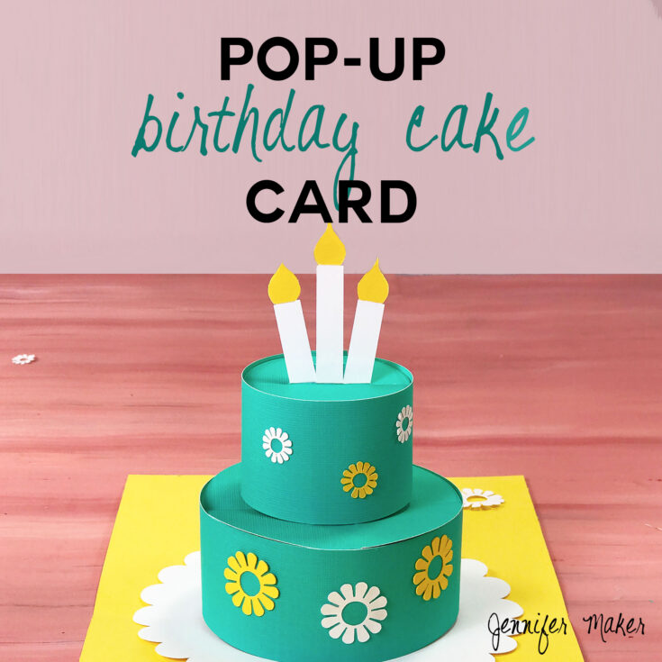 Image for Pop-Up Birthday Cake Card