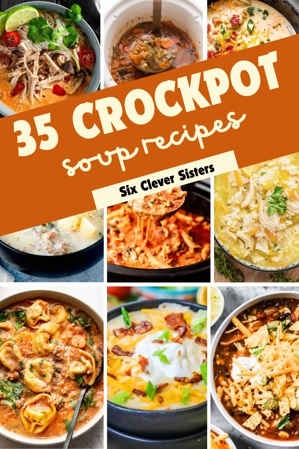 Crockpot Soup | Crockpot Soup Recipes | Crockpot Soup Recipes Healthy | Slow Cooker Recipes | Easy Slow Cooker Recipes Soup | Best Slow Cooker Recipes Soup | Slow Cooker Recipes Soup Healthy | Winter Soup Recipes Slow Cooker | Find some of the best crockpot soup recipes here to make dinner a breeze! Let the slow cooker do all of the work!