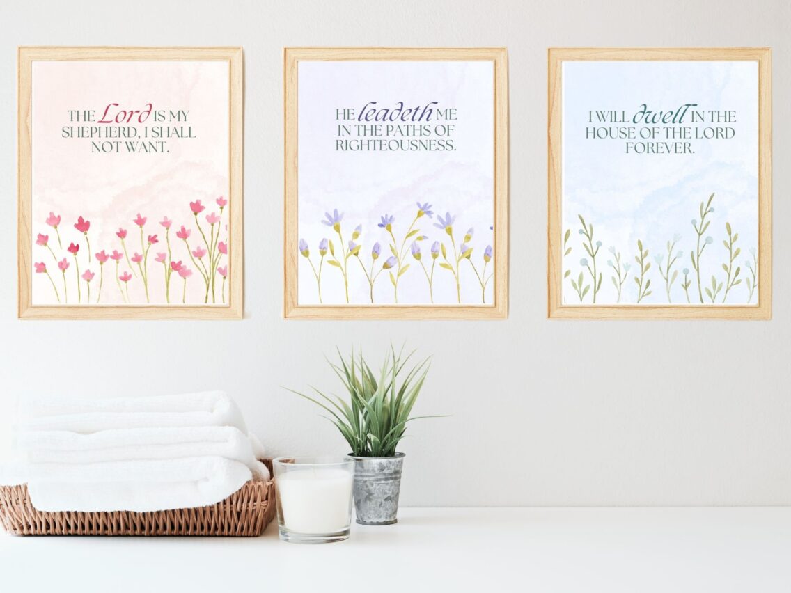 Free Printable Psalm 23 Signs