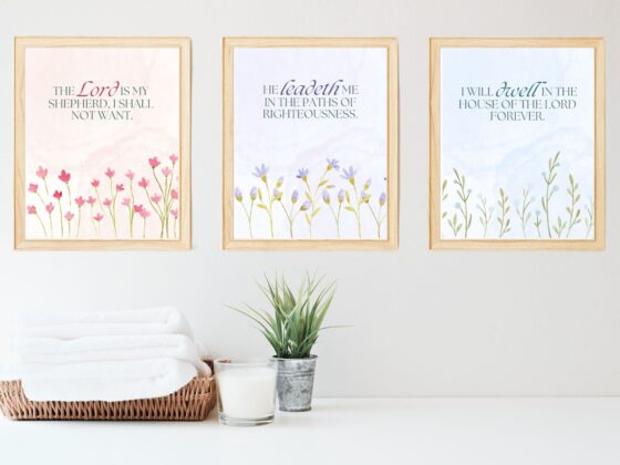 Free Printable Psalm 23 Signs