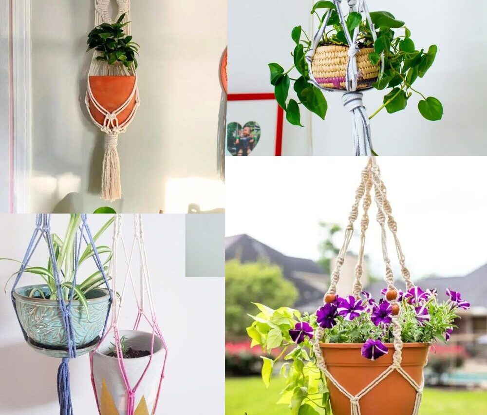 20 Free Macrame Plant Hanger Patterns
