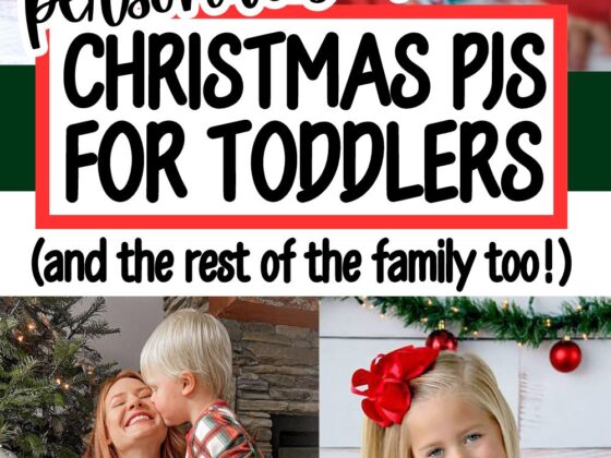 The Best Personalized Christmas PJs for Toddlers