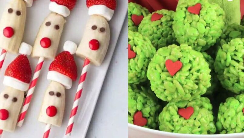 Fun Toddler Christmas Party Snacks (and for kids of all ages!)