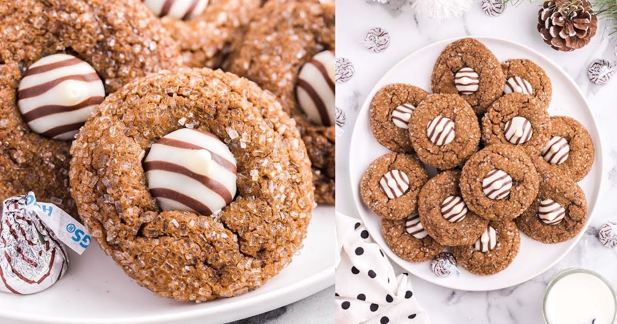 12 Easy Hershey Kiss Christmas Cookies Recipes