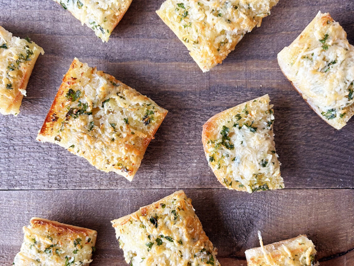 Easy Baguette Garlic Bread Recipe