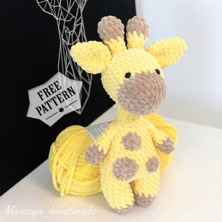 Image for Amigurumi Plush Giraffe 