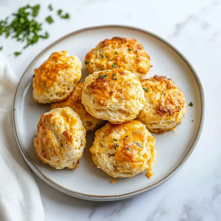 Image for Easy Cheddar Sourdough Biscuits Recipe