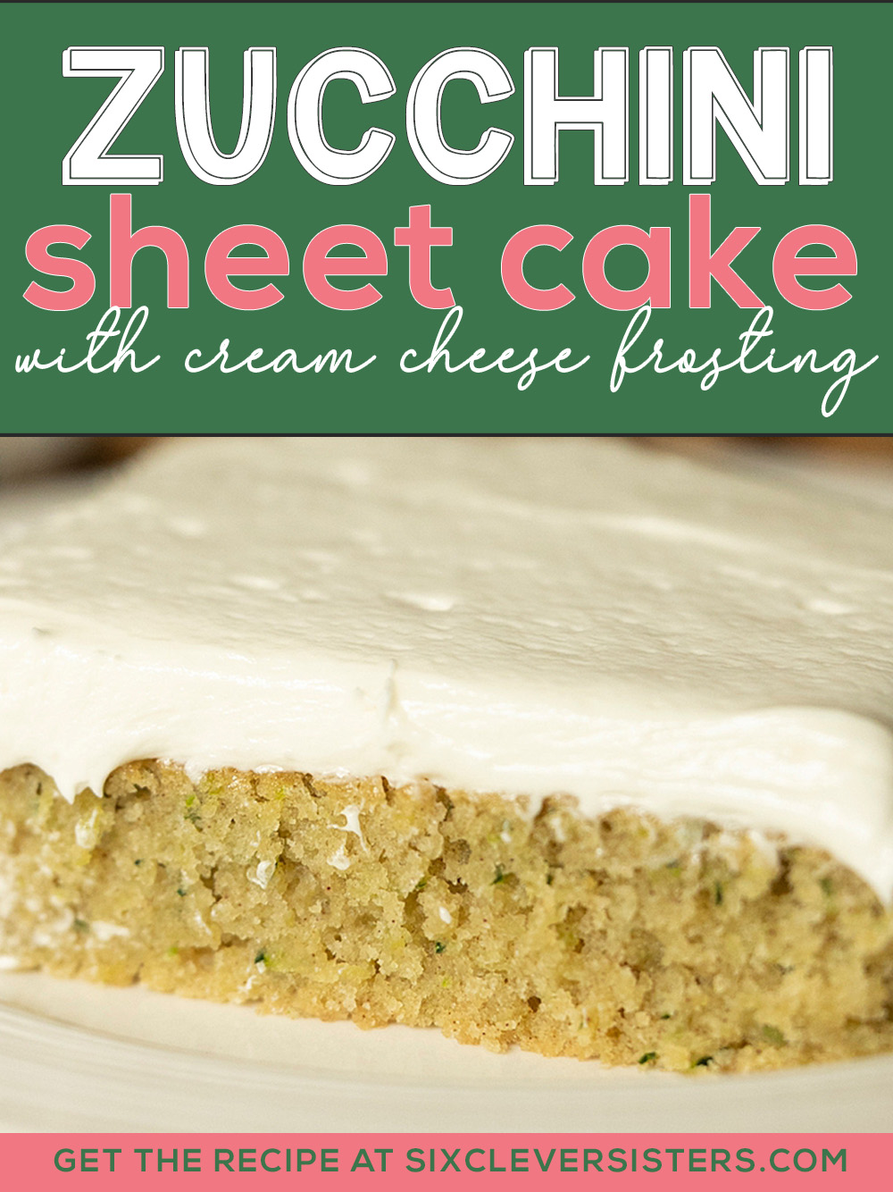 Quick Zucchini Sheet Cake with Cream Cheese Icing