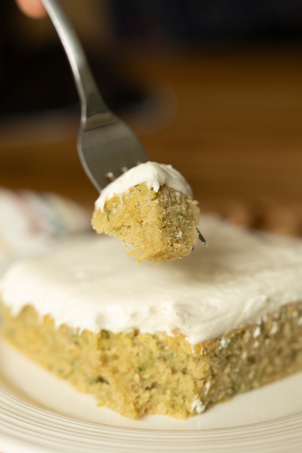 Zucchini Sheet Cake Recipe with fresh zucchini