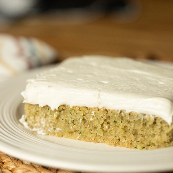 Easy Zucchini Sheet Cake with Cream Cheese Frosting