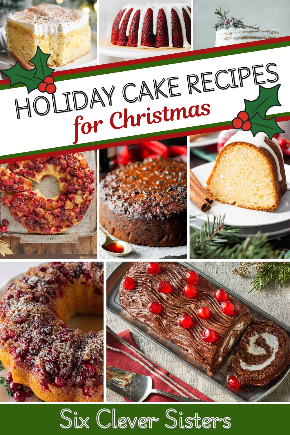 Christmas Cakes | Traditional Christmas Cakes | Best Christmas Cakes | Beautiful Christmas Cakes | Easy Christmas Cake Recipes | Best Christmas Cake Recipes | Quick and Easy Christmas Cake Recipes | People love Christmas cakes because they’re festive, full of holiday spirit, and satisfy every sweet tooth with flavors ranging from rich fruit cake to decadent chocolate cake. They’re the perfect festive dessert to bring to special occasions like holiday meals, the next holiday party, or even family gatherings the next day. #cake #christmas #holiday #recipes #easyrecipe #recipeoftheday #holidayrecipes