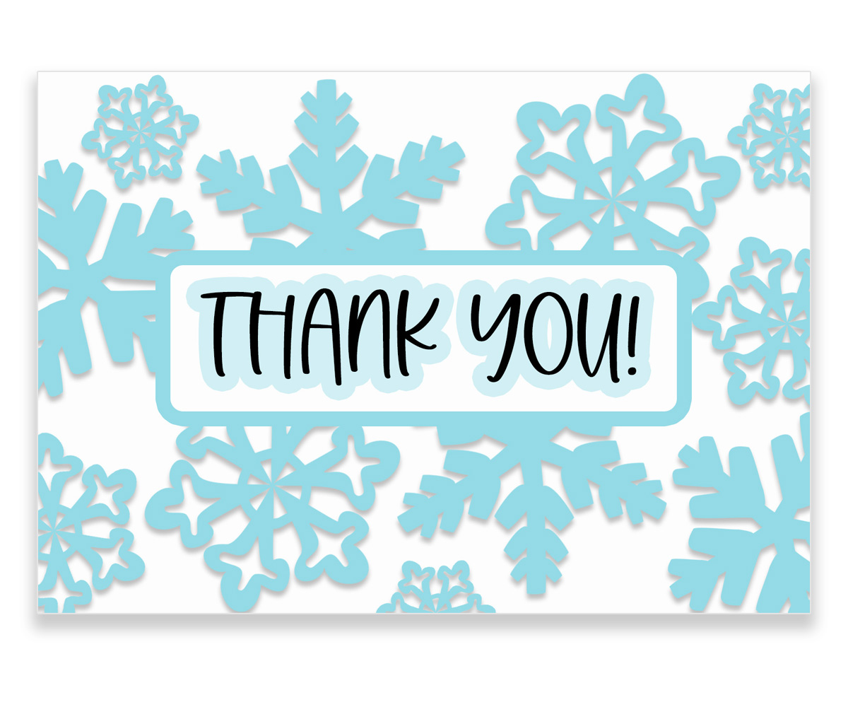  Free Printable Thank You Cards for Christmas Notes | Free Printable Christmas Thank You Cards PDF | free printable Christmas cards thank you notes | free printable holiday thank you cards on the Six Clever Sisters blog!