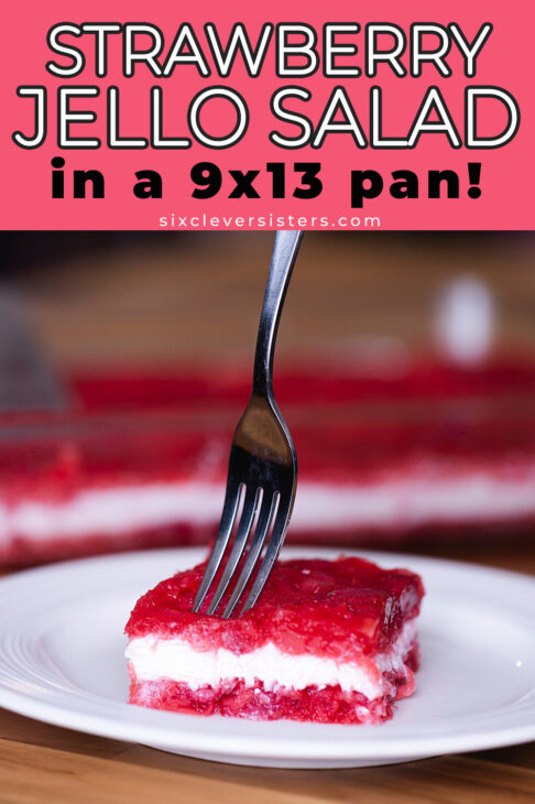 This creamy strawberry jello salad with frozen strawberries, pineapple, and a sour cream layer is a nostalgic, easy dessert perfect for potlucks and holidays.