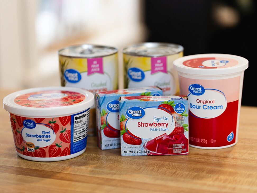 This creamy strawberry jello salad with frozen strawberries, pineapple, and a sour cream layer is a nostalgic, easy dessert perfect for potlucks and holidays.